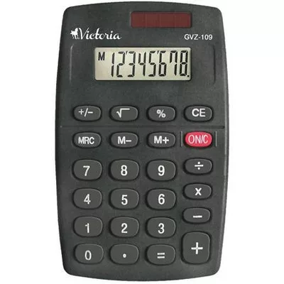 Zsebszámológép, 8 számjegy, VICTORIA OFFICE, "GVZ-109" 1 db