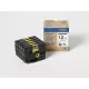 Brother P-touch HGe-631 szalag csomag, 12mm széles, 8 méter hosszú - SÁRGA / YELLOW alapon FEKETE / BLACK felirat