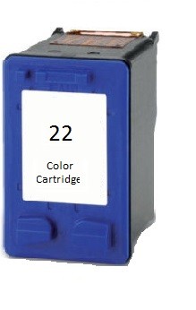 HP C9352A utángyártott színes tintapatron HP 22XL