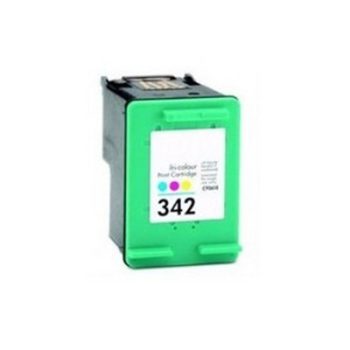   HP -hez Nr.342 (C9361E) utángyártott színes tintapatron, ~500 oldal