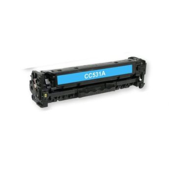   HP -hez UTÁNGYÁRTOTT CC531A/CF381X/CE411A Toner CIÁN / CYAN 2.800 oldal kapacitás