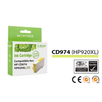 Utángyártott HP CD974A Tintapatron sárga - No.920XL