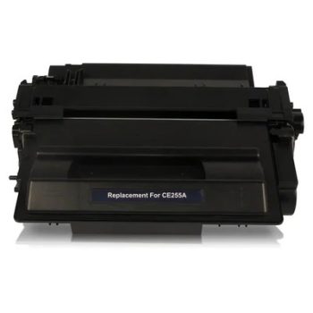   HP -hez UTÁNGYÁRTOTT CE255A Toner FEKETE / BLACK tonerkazetta 6.000 oldal kapacitás
