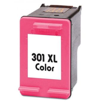   HP -hez Nr.301XL (CH564E) utángyártott színes TINTAPATRON / INK CARTRIDGE, ~450 oldal