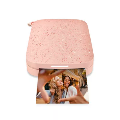 HP Sprocket hordozható fotónyomtató 2x3 hüvelykes rózsaszín