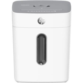   Iratmegsemmisítő, konfetti, 8 lap, HP "Oneshred 8CC", világosszürke