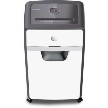   Iratmegsemmisítő, konfetti, 24 lap, HP "Oneshred 24CC", világosszürke