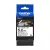 Brother P-touch HSe-211E szalagkazetta, 5,2 mm széles, 1,5 méter hosszú - FEHÉR alapon FEKETE / BLACK felirat