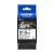 Brother P-touch HSe-251E szalagkazetta 21mm széles, 1,5 méter hosszú - FEHÉR alapon FEKETE / BLACK felirat