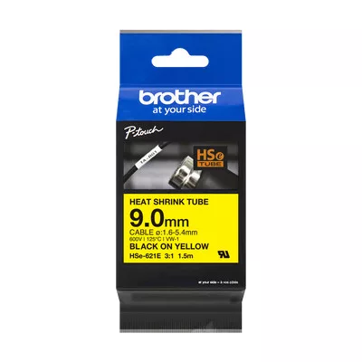 Brother HSe-621E 9mm széles 1,5 méter hosszú szalagkazetta