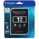 2,5" HDD (merevlemez), 1TB, USB 3.0, VERBATIM "Store n Go", fekete 1 db
