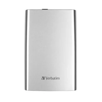   2,5" HDD (merevlemez), 2TB, USB 3.0, VERBATIM, ezüst 1 db