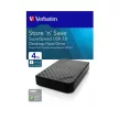 3,5" HDD (merevlemez), 4TB, USB 3.0, VERBATIM "Store n Save" 1 db