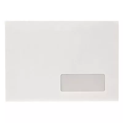 Boríték, LC5, szilikonos, jobb ablakos, VICTORIA PAPER (500 db/doboz)