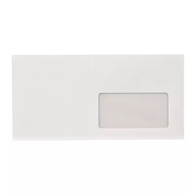 Boríték, LA4, szilikonos, jobb ablakos, VICTORIA PAPER (1000 db/doboz)