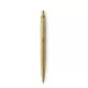 Golyóstoll, 0,7 mm, nyomógombos, arany színű klip, arany tolltest, PARKER, "Royal Jotter XL", kék 1 db