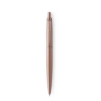   Golyóstoll, 0,7 mm, nyomógombos, rózsaszín klip, rózsaszín tolltest, PARKER, "Royal Jotter XL", kék 1 db