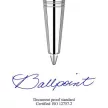 Golyóstoll, 0,7 mm, nyomógombos, rózsaszín klip, rózsaszín tolltest, PARKER, "Royal Jotter XL", kék 1 db