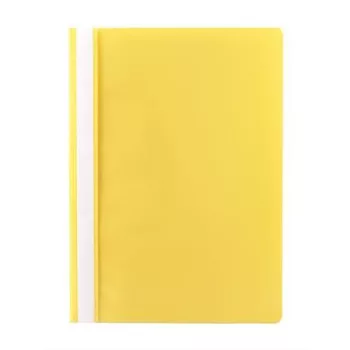 Gyorsfűző, PP, A4, VICTORIA OFFICE, citromsárga 10 db