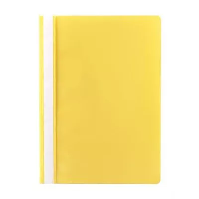 Gyorsfűző, PP, A4, VICTORIA OFFICE, citromsárga 10 db