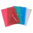 Irattartó tasak, A4, PP, patentos, VICTORIA OFFICE, kék