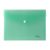 Irattartó tasak, A5, PP, patentos, VICTORIA OFFICE, zöld
