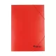 Gumis mappa, karton, A4, VICTORIA OFFICE, piros 1 db
