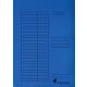 Gyorsfűző, karton, A4, VICTORIA OFFICE, kék (5db)
