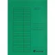 Pólyás dosszié, karton, A4, VICTORIA OFFICE, zöld (5db) 5 db