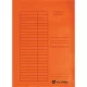 Pólyás dosszié, karton, A4, VICTORIA OFFICE, narancs (5db) 5 db