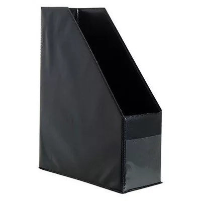 Iratpapucs, PVC, 95 mm, VICTORIA OFFICE, fekete 1 db