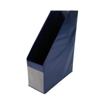 Iratpapucs, PVC, 95 mm, VICTORIA OFFICE, kék 1 db