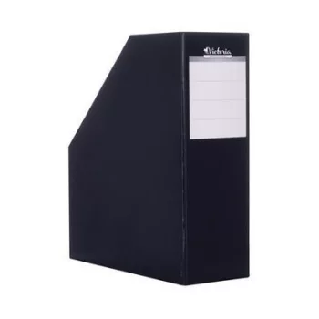 Iratpapucs, karton, 90 mm, VICTORIA OFFICE, fekete 1 db