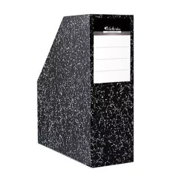   Iratpapucs, karton, 90 mm, VICTORIA OFFICE, "Márvány" 1 db