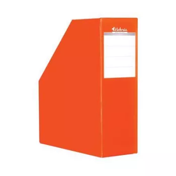 Iratpapucs, karton, 90 mm, VICTORIA OFFICE, narancs 1 db