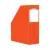 Iratpapucs, karton, 90 mm, VICTORIA OFFICE, narancs 1 db
