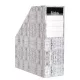 Iratpapucs, karton, 90 mm, VICTORIA OFFICE, "Textil" 1 db
