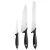 Késkészlet, kezdő, 3 darabos, FISKARS "Essential"