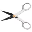 Olló, általános, tapadásmentes, 13 cm, FISKARS "MicroTip Titanium", fehér 1 db