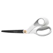 Olló, általános, tapadásmentes, 21 cm, FISKARS "Titanium", fehér 1 db