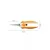 Varróolló, 15 cm, FISKARS "EasyAction™", narancssárga 1 db