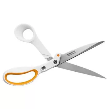 Szabóolló, 25 cm, FISKARS "Amplify", fehér 1 db