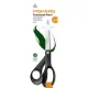 Olló, általános, 21 cm, FISKARS "Functional Form Renew", fekete 1 db