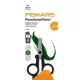 Olló, összecsukható, 11 cm, FISKARS "Functional Form Renew", fekete 1 db