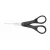 Olló, papírvágó, 18 cm, FISKARS "Essential", fekete