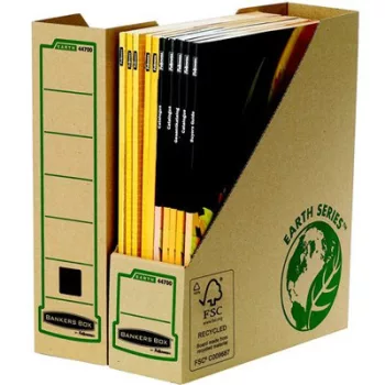   Iratpapucs, karton, 80 mm, "BANKERS BOX® EARTH SERIES by FELLOWES®" 20 db