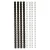 Spirál, műanyag, 6 mm, 10-20 lap, FELLOWES, 25 db, fekete