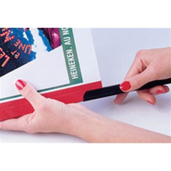   Iratsín, 9-12 mm, 61-120 lap, FELLOWES "Relido", átlátszó