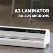 Laminálógép, A3, 80-125 mikron, FELLOWES "Saturn 3i" 1 db