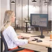 Monitor tartó kar, egy monitorhoz, FELLOWES "Seasa™", fekete 1 db